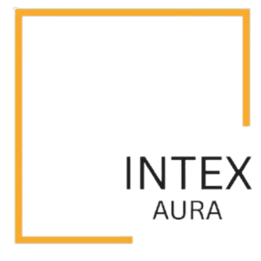 Intex Aura interior design company logo